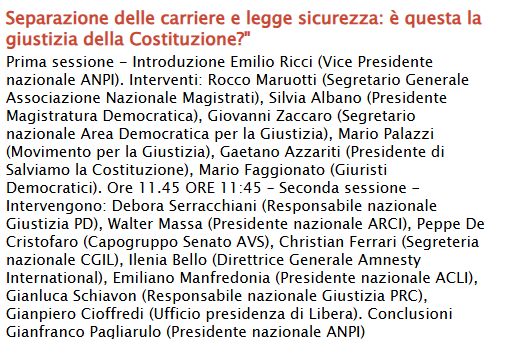 Separazione delle carriere e legge sicurezza: è questa la giustizia della Costituzione?